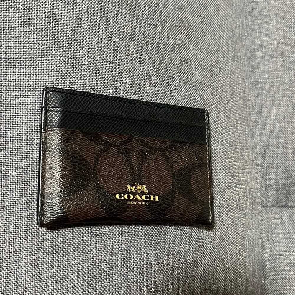 Coach card wallet